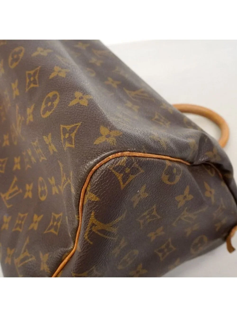 Louis Vuitton Handbag Monogram Speedy 30 Brown